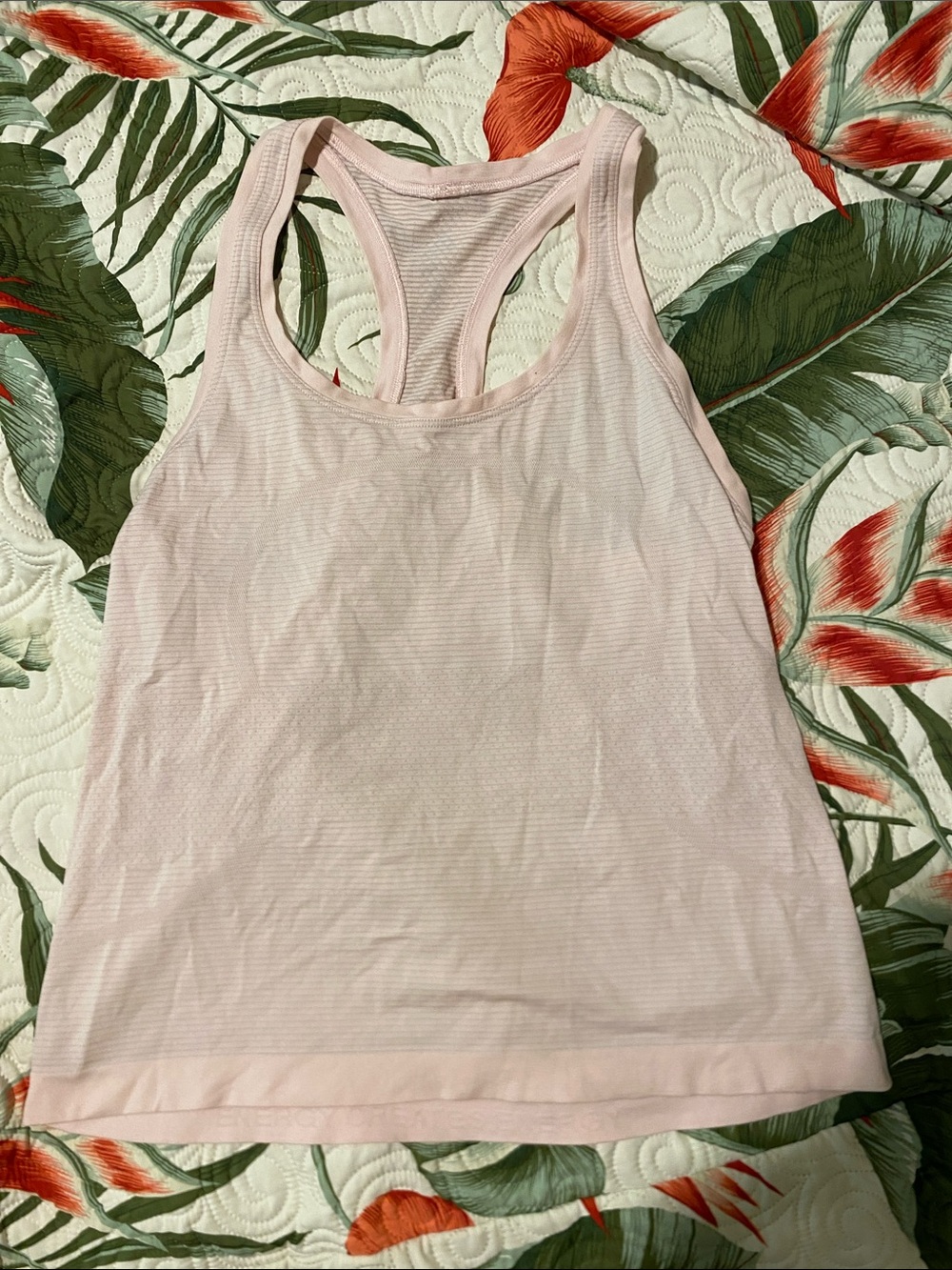 lululemon athletica Light Pink Racerback Tank